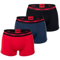 HUGO Mens Boxer Shorts, 3-pack - TRUNK TRIPLET PLANET,...