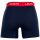 LACOSTE Mens Boxer Shorts, 3-pack - Boxer Briefs, Cotton Stretch, Logo Waistband Dark Blue/Red/Green 2XL (XX-Large)