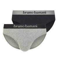 bruno banani Herren Slip, 2er Pack - Flowing, Sportslip,...
