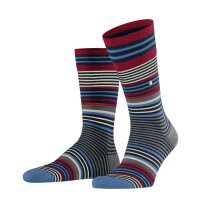 Burlington Mens Socks STRIPE - Stripe pattern, Virgin...