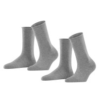 ESPRIT ladies socks, 2-pack - rolled hem, finest cotton...