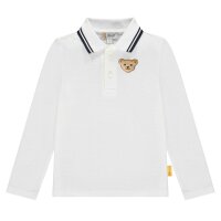 Steiff childrens polo shirt, long sleeves - basic, button...