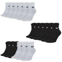 NIKE Unisex 6-Pack Sports Socks - Everyday, Lightweight...