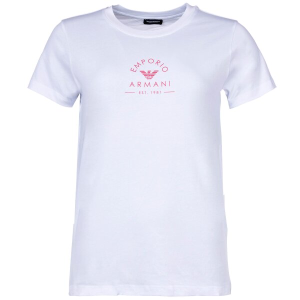 EMPORIO ARMANI womens T-shirt, round neck - ICONIC LOGOBAND, short sleeve, cotton