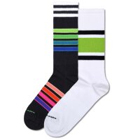Happy Socks unisex socks, pack of 2 - Special, Stripes,...