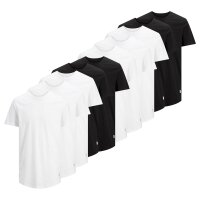 Jack & Jones Mens T-Shirt, 10-Pack - JJENOA, Short...