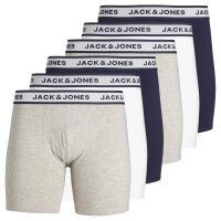 JACK&JONES Herren Boxershorts, 6er Pack - JACSOLID,...