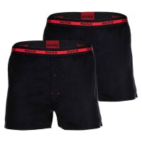 HUGO Mens Woven Boxer Shorts, 2 Pack - Woven Boxer Twin...