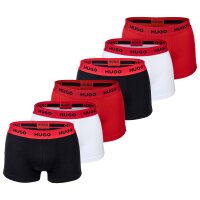 HUGO Mens Boxer Shorts, 6-pack - Trunks Six Pack, Logo,...