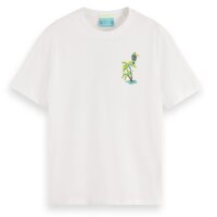 SCOTCH&SODA Mens T-Shirt - Front Back Artwork...