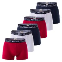 MUSTANG Men Retro Shorts 6 Pack - Boxer Shorts, Pants,...