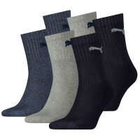 PUMA Unisex Sport Socks, 6 Pairs - Short Crew Socks,...