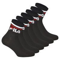 FILA Unisex Socken, 6 Paar Quarter - Kurzsocken, Sport,...