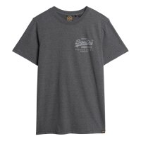 Superdry Mens T-Shirt - Classic VI Heritage Chest Tee ,...