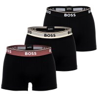 BOSS mens boxer shorts, 3-pack - Trunk 3P Power, cotton stretch, logo, uni