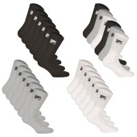 FILA 6 pair socks unisex - terry tennis socks, crew...