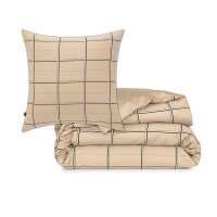 BOSS Bed Linen Set, 2-piece - BOSSCHEC, Cotton, Satin, Plaid