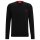 HUGO Mens pullover - San Cassius, knitted pullover, round neck, cotton, plain