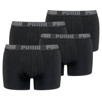 PUMA Herren Boxer Shorts, 4er Pack - Boxers, Cotton Stretch, einfarbig