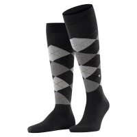 Burlington mens knee-high socks - EDINBURGH, virgin wool,...