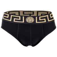 VERSACE Herren Slip - TOPEKA, Stretch Cotton, einfarbig