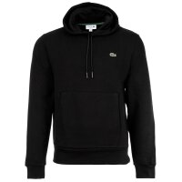 LACOSTE mens hoodie with hood - sweatshirt, brushed...