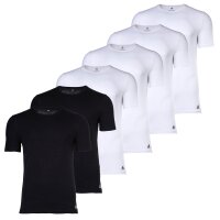 adidas Mens T-Shirt, 6-Pack - Active Flex Cotton, Crew...