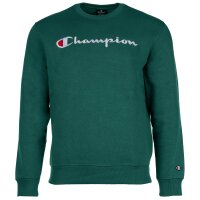 Champion Mens Sweatshirt - Crewneck Sweatshirt, Long Sleeve, Logo, Solid Colour