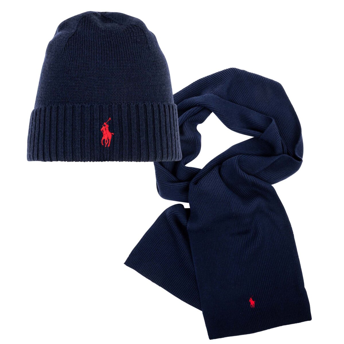 Ralph lauren hat and scarf set mens online