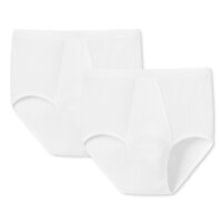 SCHIESSER Herren Slip 2er Pack - Original Doppelripp,...