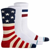 STANCE Unisex Socken 3er Pack - The Americana, Logo,Crew...