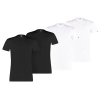 PUMA Herren T-Shirt, 4er Pack - Basic Crew Tee, Rundhals,...