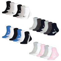 PUMA Kinder Quarter Socken - Kids BTW Quarter, 6er Pack