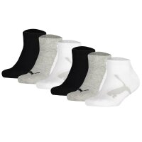 PUMA Kids Sneaker Socks - Kids BTW Sneaker, 6 Pack