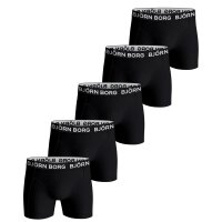 BJÖRN BORG Herren Boxershorts, 5er Pack - Cotton...