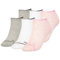 Calvin Klein Womens Sneaker Socks Athleisure, 6-Pack -...