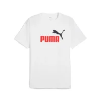 PUMA Mens T-Shirt - ESS 2 Colour No. 1 Logo Tee, round...