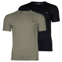 EMPORIO ARMANI Mens T-shirt, 2-pack - ENDURANCE, round...