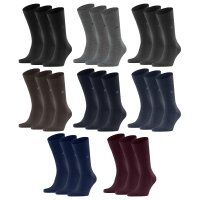 Burlington Herren Socken LEEDS 3er Pack - Schurwolle,...