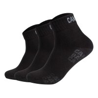 CAMP DAVID Herren Quartersocken, 3er Pack - Action-Mesh...