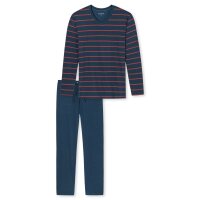 SCHIESSER mens pyjama set - long, V-neck, selected!, striped