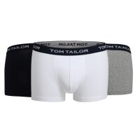 TOM TAILOR Herren Boxershorts, 3er Pack - Hip Pants,...
