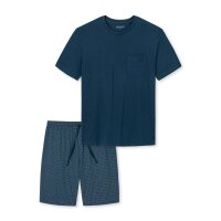 SCHIESSER mens pyjama set - 2-piece, shorty, short, round...