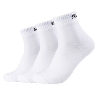 SKECHERS Unisex Quarter Socken, 3er Pack - Basic...
