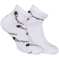 Champion Unisex Socken, 2 Paar - Ankle Socks Fashion, Logo