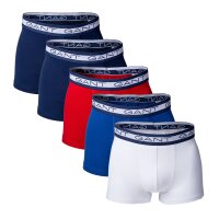 GANT Herren Boxer Shorts, 5er Pack - Basic Trunks, Cotton...