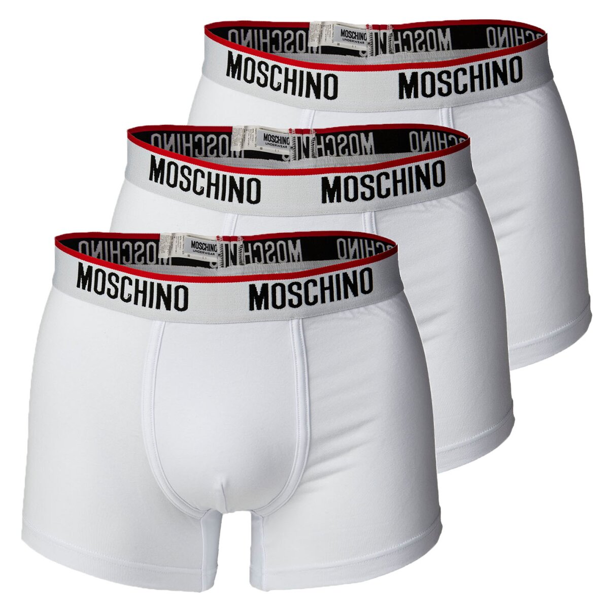 MOSCHINO Herren Shorts 3er Pack - Cotton Stretch, 53,95 €