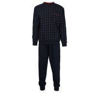 GÖTZBURG Mens Pyjamas Long - Pyjama V-neck, Pure Cotton