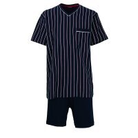 GÖTZBURG Mens Pyjamas Set - short, V-Neck, patterned