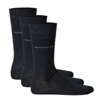 TOM TAILOR mens socks, 3 pack - basic, cotton blend,...